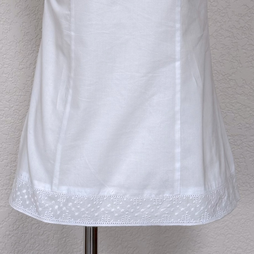American Eagle delicate white button down lace accent camisole - Picture 4 of 6